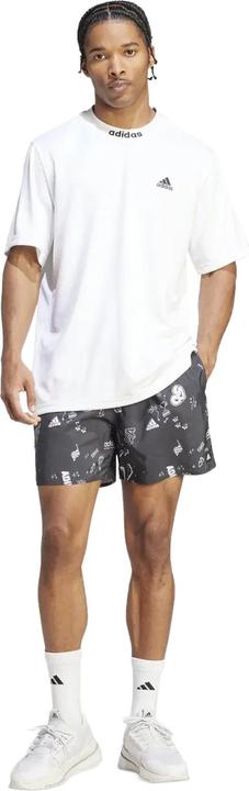 Actual product image adidas Mens Brand Love Classic Swim Shorts (XL)