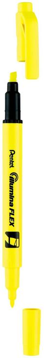 Image du produit Pentel Marqueur papier illumina FLEX 1.0-3.5 mm, jaune (1x)