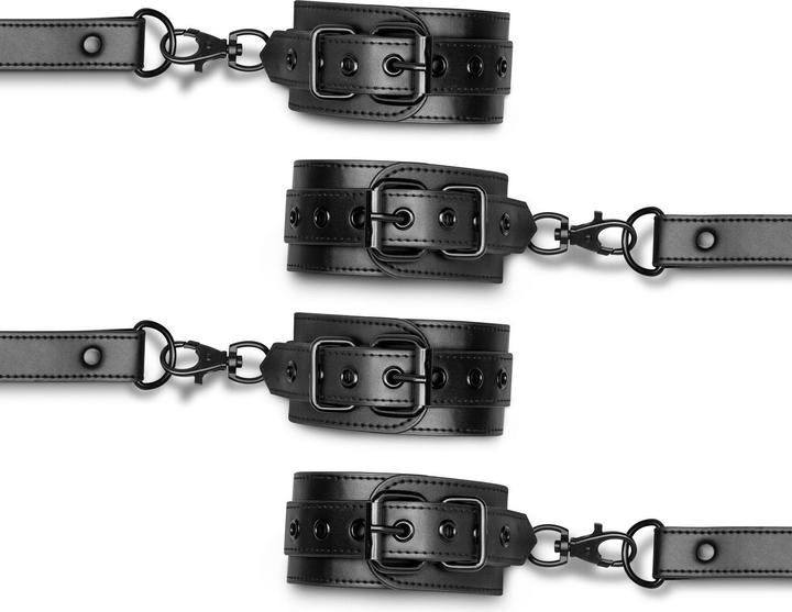 Actual product image Magic Silk Hogtie with Hand and Ankle Cuffs