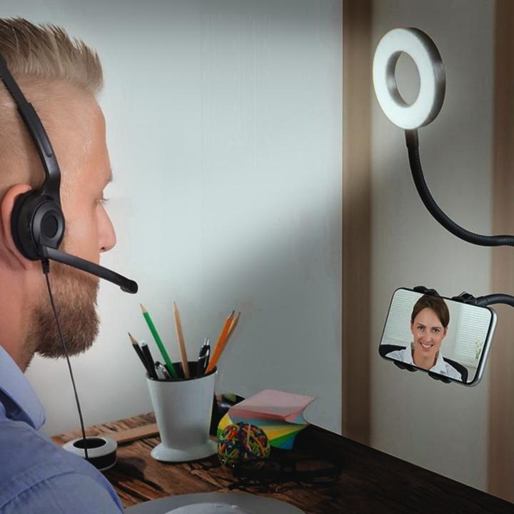 Actual product image Bigben Ring Light Selfie Stand Desk Stand (Ring light)