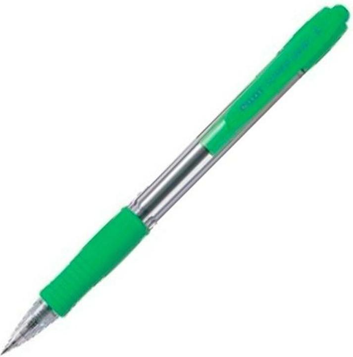 Actual product image Pilot Pen Supergrip light green 0.4 mm (12 pieces) (Light green, 12 x)
