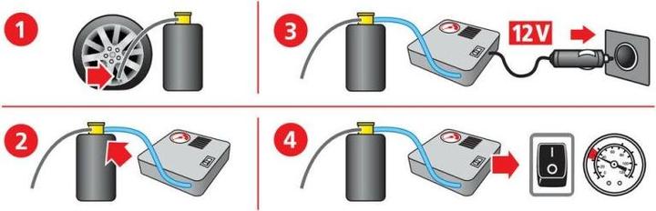 Produktbild Lampa Pannen Reifenversiegelungs Flüssigkeit, 300 ml