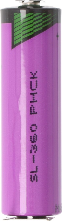 Produktbild Tadiran Lithium Batterie SL-360/PT mit Lötfahnen mit 3er Print Kontakten (1 Stk., AA, 2300 mAh)