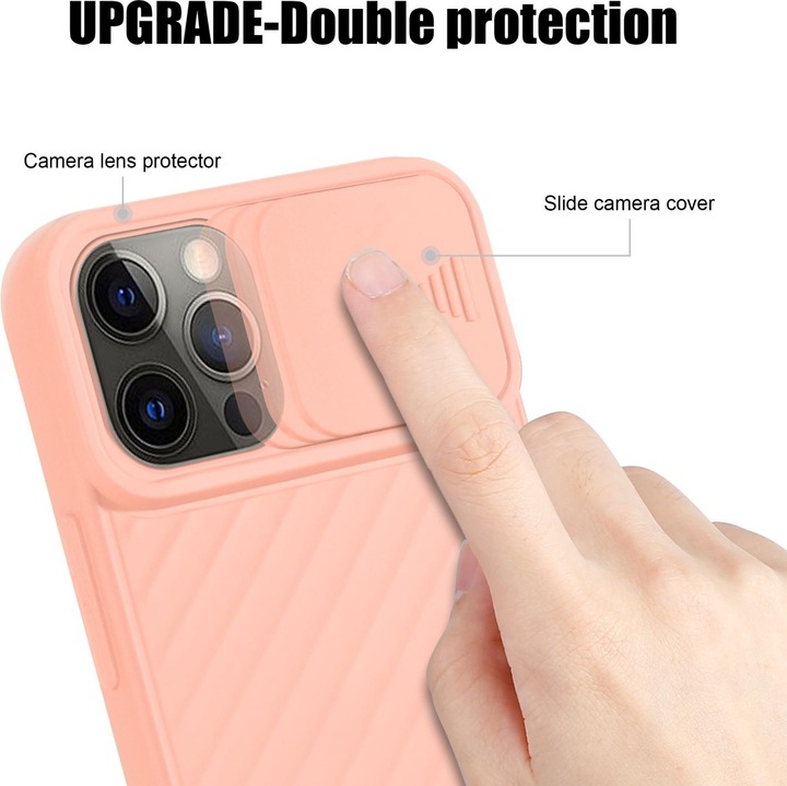 Actual product image Cadorabo TPU cover with camera protection (Apple iPhone 12, Realme 12 Pro+)