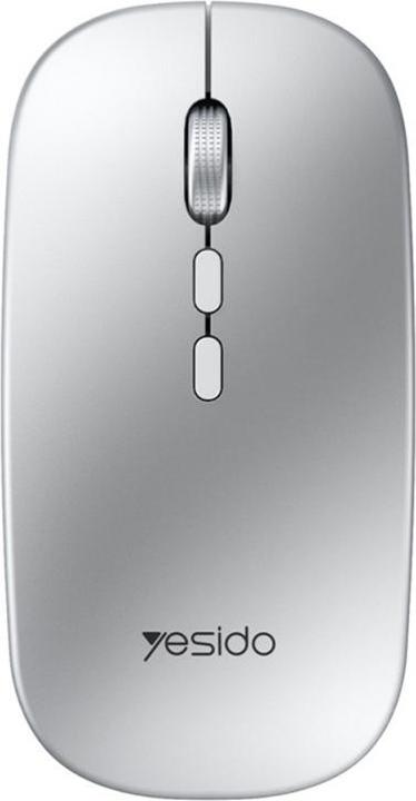 Actual product image Yesido - Wireless Mouse (KB15) - 800/1200/1600DPI, 2.4G Connection - Silver (Wireless)