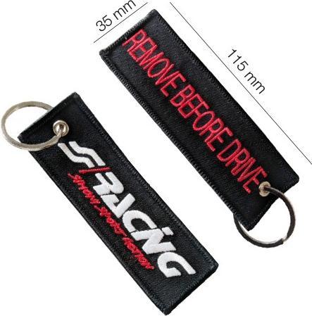 Actual product image Simoni Racing Keychain Textile