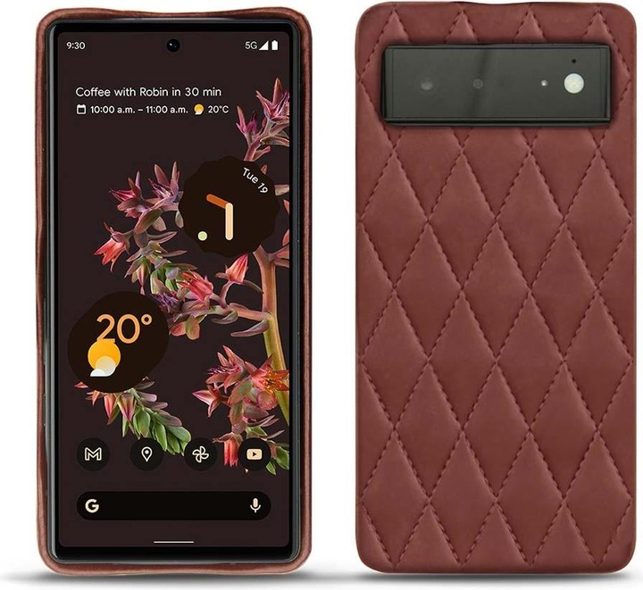 Actual product image Noreve Leather case (Google Pixel 6)