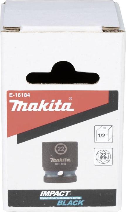 Produktbild Makita Steckschlüssel SW22 Impact Black (22 mm)