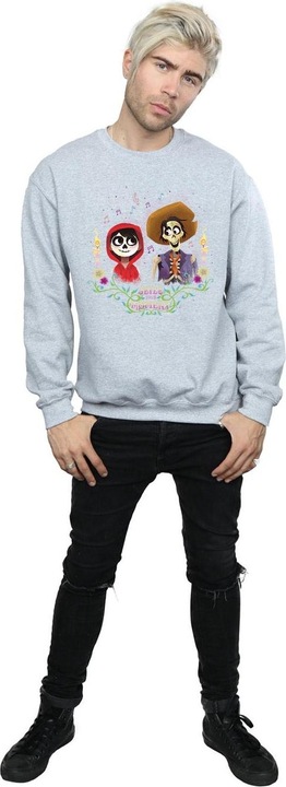 Actual product image Disney Mens Coco Miguel And Hector Sweatshirt (XXL)