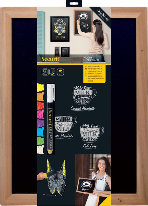 Produktbild Securit Woody (Wandtafel, 30 x 40 cm)