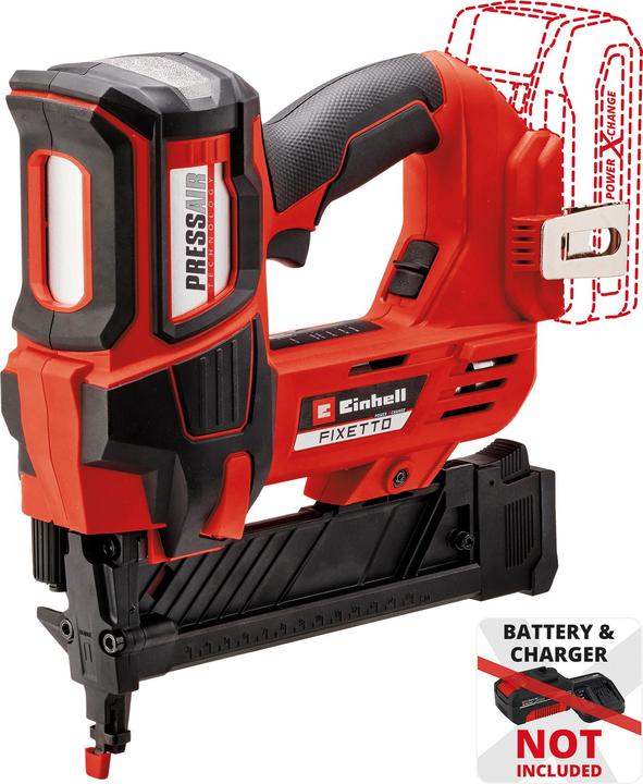 Einhell Akku-Tacker FIXETTO 18/38 S + E-Box Koffer S-F