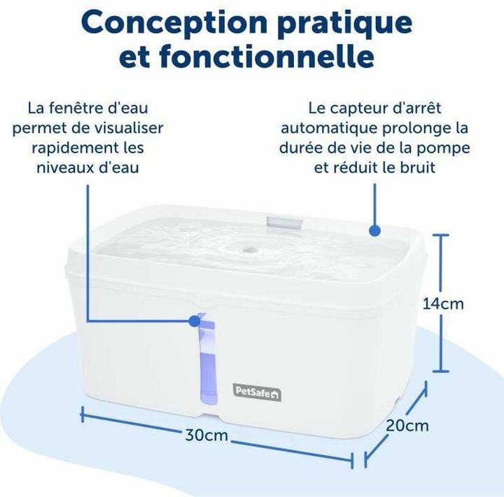 Immagine prodotto PetSafe Fontana per animali Viva 4.1L (410 cl)