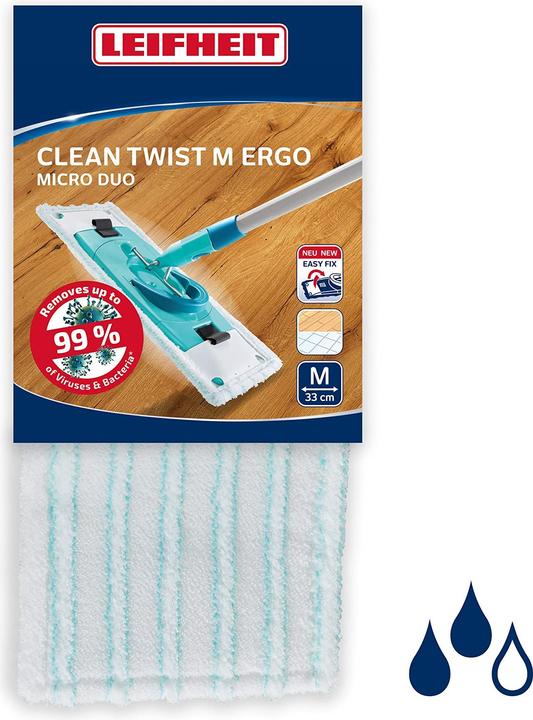 Produktbild Leifheit Wischbezug CLEAN TWIST M Ergo micro duo (1 Stk.)