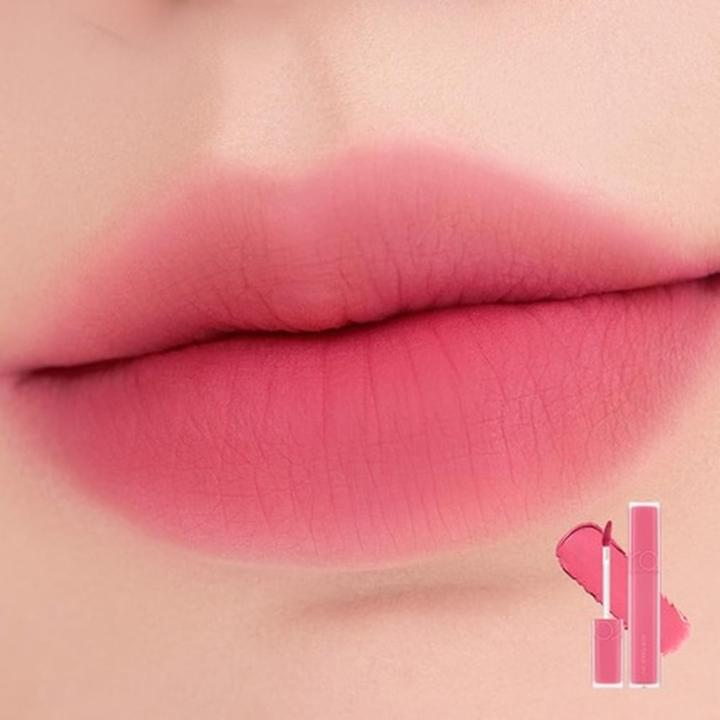 Actual product image Rom&Nd BLUR FUDGE TINT Matte Lipstick Lightweight Cream Type Super Stay K-Beauty Highly Pigmented Mo (Sweet Date (F03))