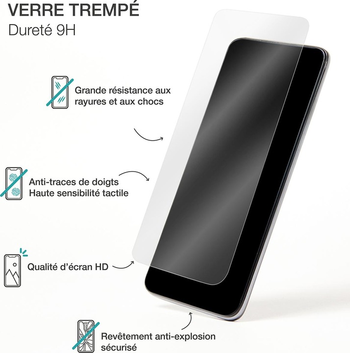 Actual product image Bigben Tempered glass film (1 Piece, Google Pixel 9 Pro XL)