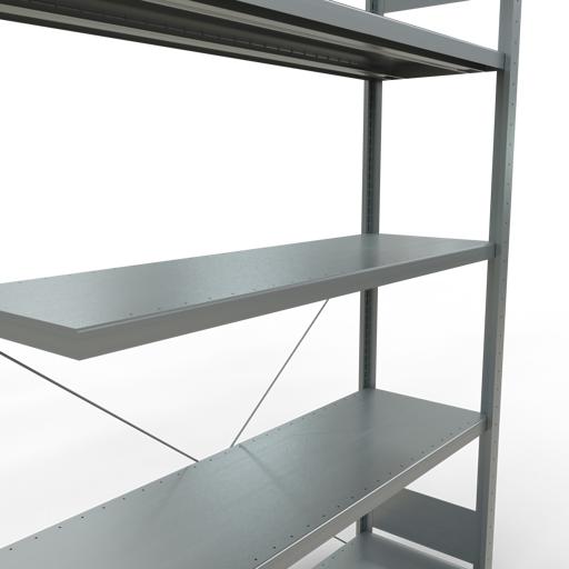 Actual product image Schulte Lagertechnik MULTIplus250 boltless bay system with cross brace