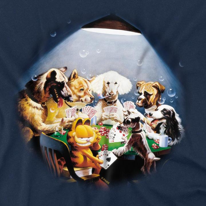 Produktbild Garfield Playing With The Big Dogs TShirt (M)