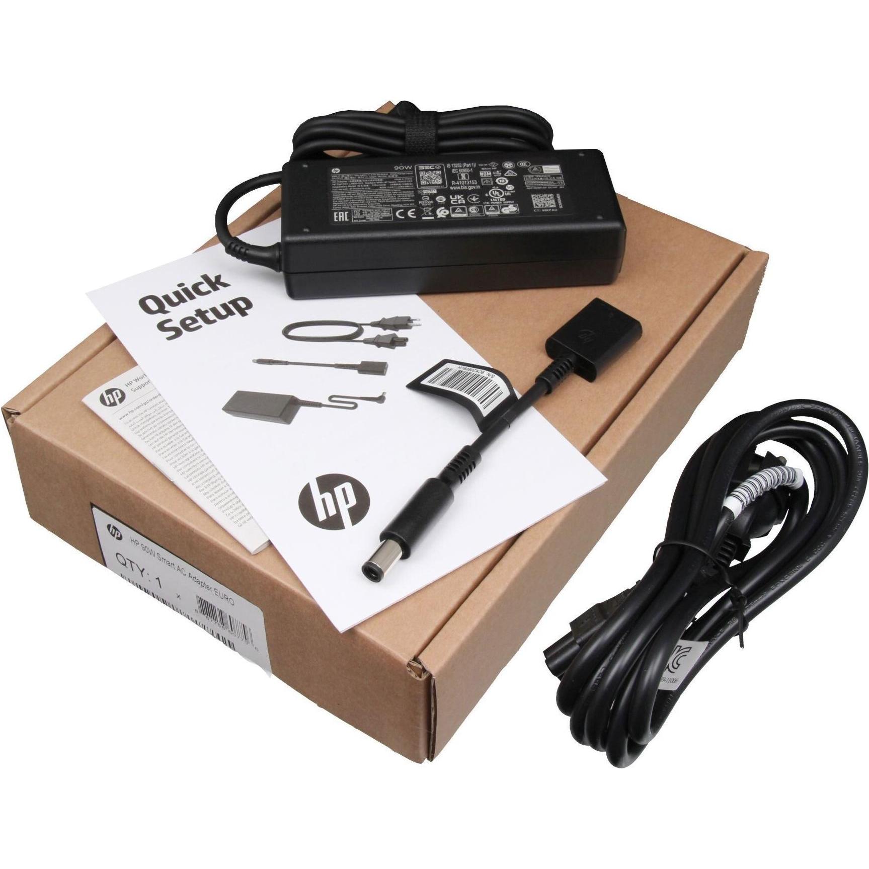 Thumbnail - HP PPP012D-E (90 W), Notebook Netzteil, Schwarz
