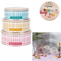 Produktbild Lily Cook metal boxes x3