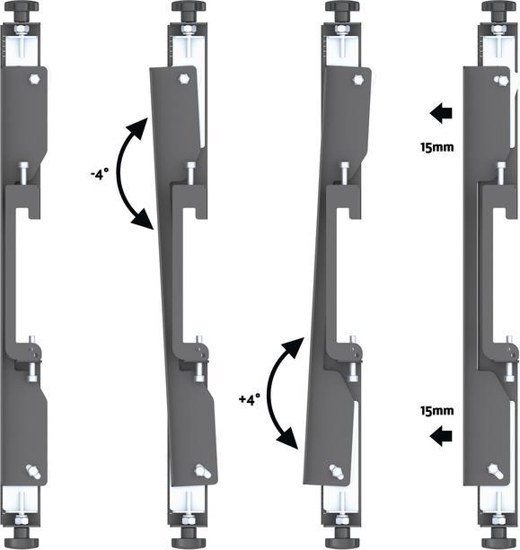 Image du produit Multibrackets Support mural 32"-75", VESA 100x100 - 600x400