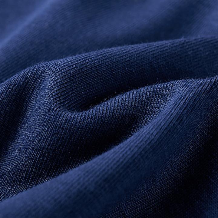Immagine prodotto vidaXL Camicia da bambino a maniche lunghe blu navy 92,Materiale: 95 % cotone (92)