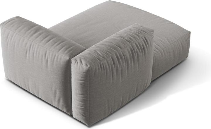 Image du produit Micadoni Chaise longue modulable gauche, "Martina", 1 Place, 176x123x75 Fabriqué en Europe (Recamière)