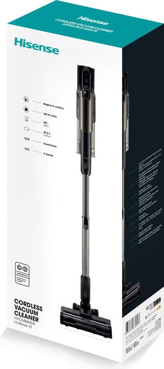 Produktbild Hisense Hi Move VI 330 W peleka - Bezvadu puteklu sucejs