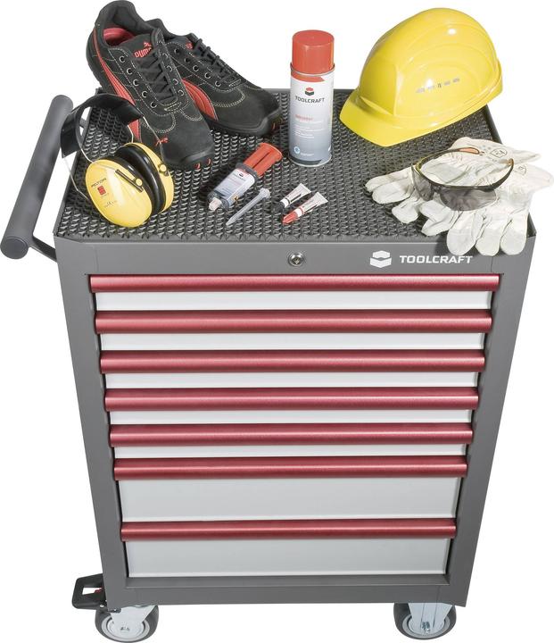 Produktbild Toolcraft 887089 Werkstattwagen WSW-307 Abmessunge (1 x)