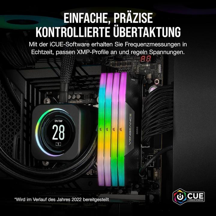 Produktbild Corsair Vengeance RGB (2 x 32GB, 7000 MHz, DDR5-RAM, U-DIMM)