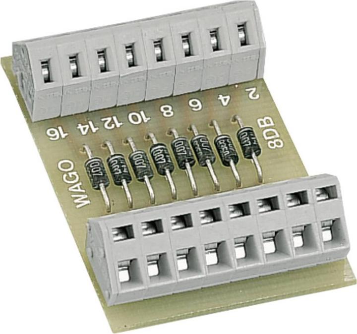 Wago 289-101 Module de porte à diodes, montage sur rail Contenu : 1 pc.