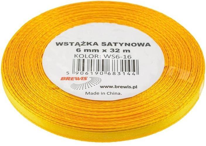 Image du produit Brewis Gelbes Satinband 6mmx32m