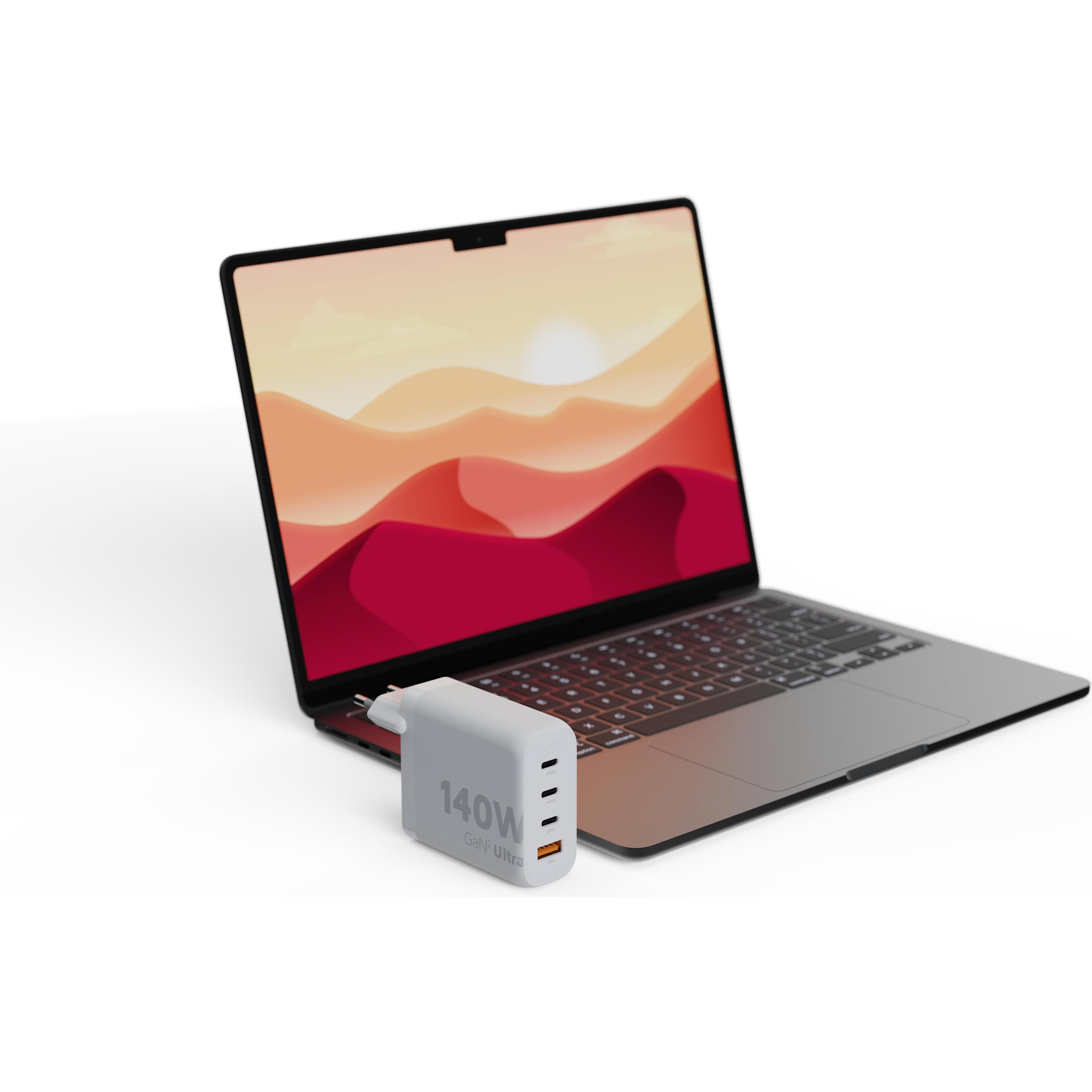 Thumbnail - Xtorm GaN2 Ultra Series (140 W), USB Ladegerät, Weiss