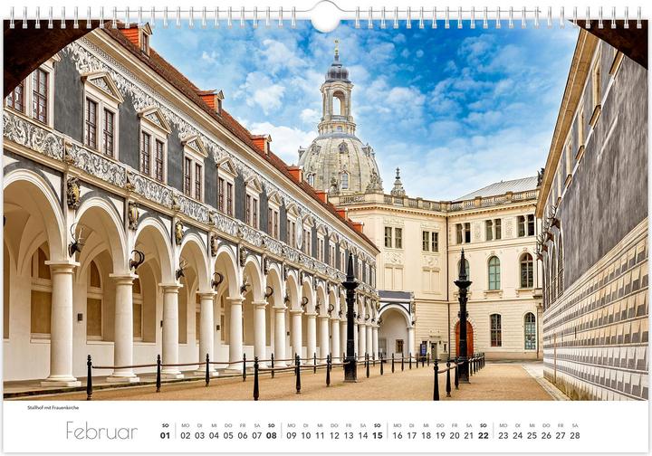 Produktbild Kalender Dresden Elbflorenz 2026 (45 x 30 cm)