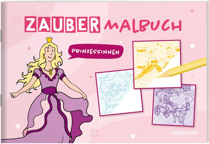 Tessloff Magic coloring book. Princesses