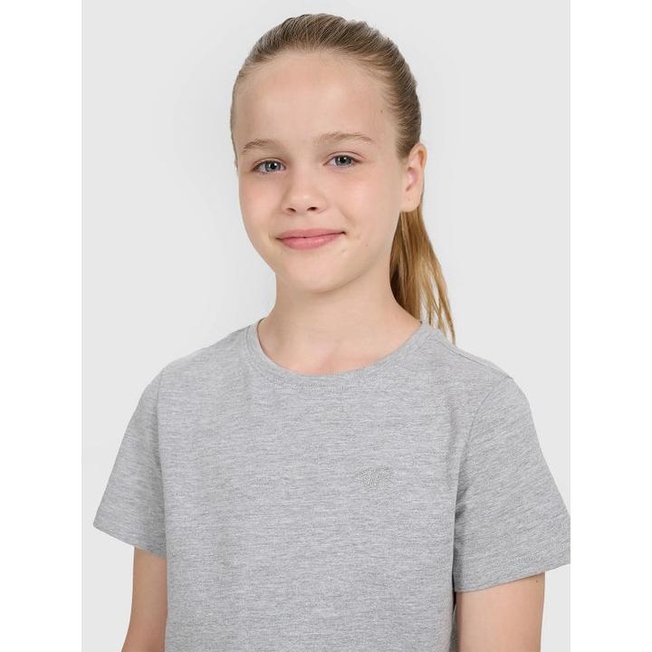 Produktbild 4F schlichtes Mädchen-T-Shirt (122)