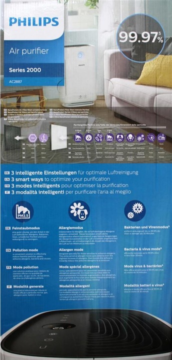 Immagine prodotto Philips Series 2000 AC2887/10 (79 m²)