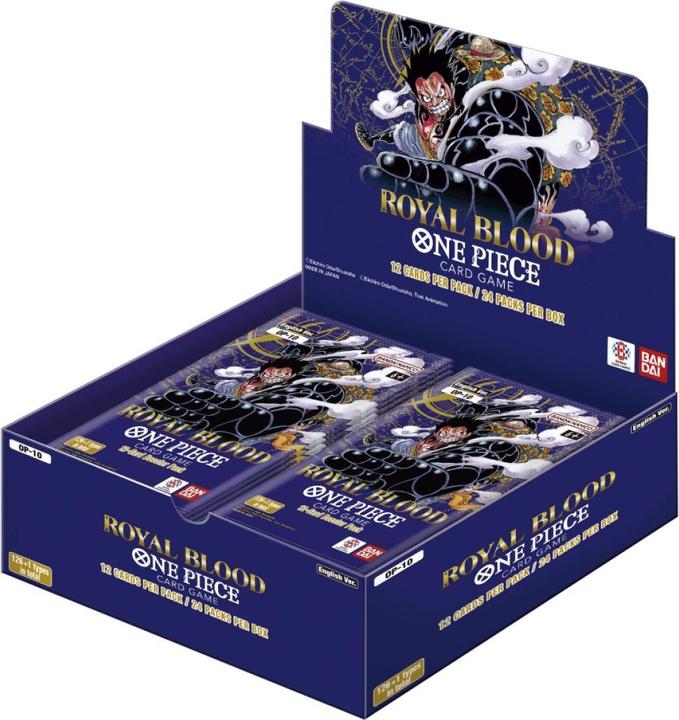 One Piece Card Game: Royal Blood (OP-10) Booster -E- (Display - 24 Stk.) (English, Booster display)