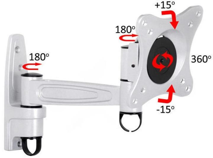 Produktbild Multibrackets M VESA Flexarm 360 II (Wand, 60 kg, 15" - 32")