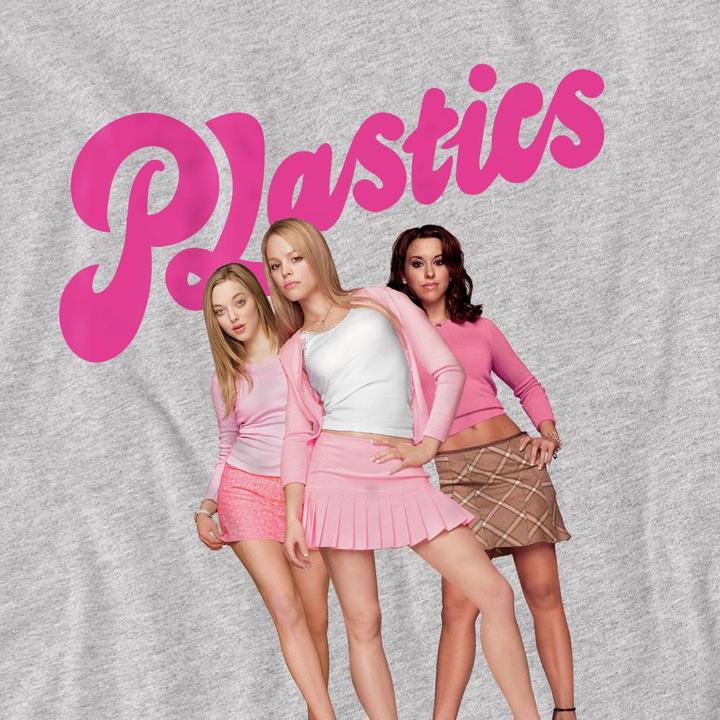Actual product image Mean Girls Mens The Plastics Simple T-Shirt (L)