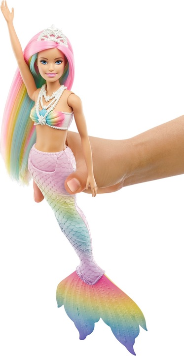 Image du produit Barbie Dreamtopia Magie Arc-en-ciel - Poupée sirène 1