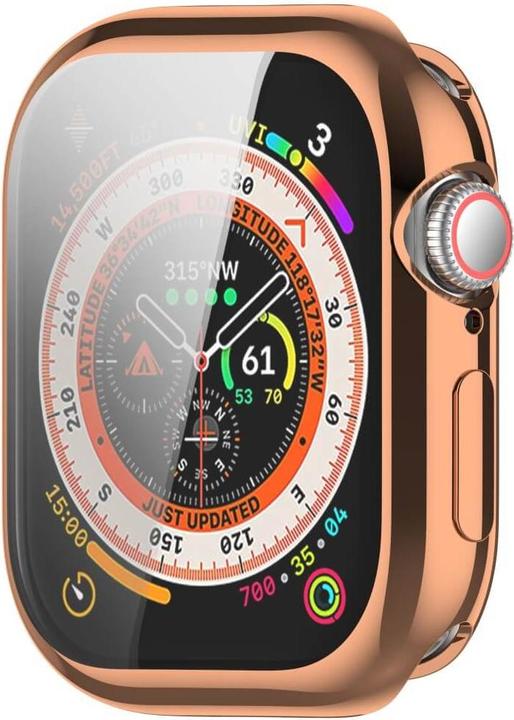 Immagine prodotto Cover-Discount Apple Watch 10 - 46 mm - Custodia di protezione in gomma effetto metallo