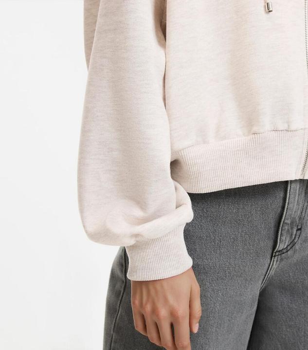 Actual product image La Redoute Collections Kurzes Sweatshirt mit Reissverschluss und Kapuze (S)