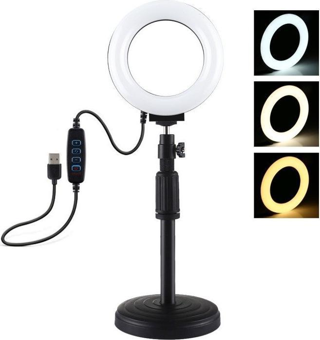 Produktbild Puluz Ring LED lamp with adjustable base PU391 (Ringleuchte)