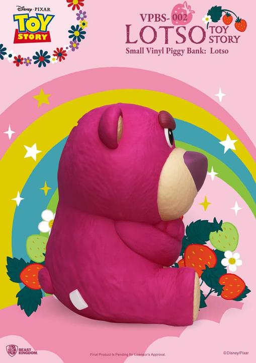 Actual product image Beast Kingdom Toy Story Piggy Vinyl Bank Lotso 24 cm