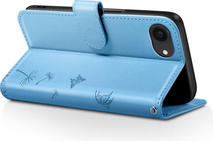 Actual product image Zanaé Wallet Etui iPhone 16e Blumen Schmetterling (Apple iPhone 16e)
