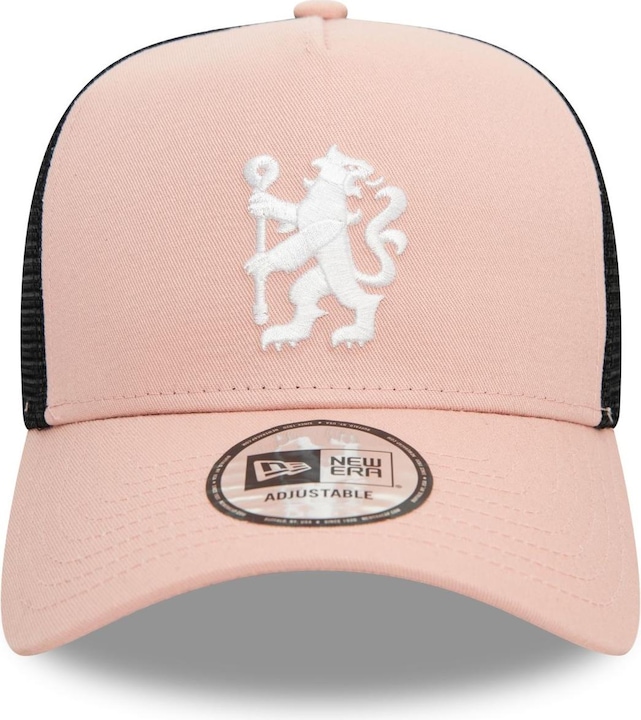 Actual product image New Era A-Frame Mesh Trucker Cap - FC Chelsea rose