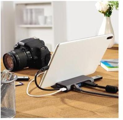 Actual product image Hama Multiport (USB-C, 7 ports)