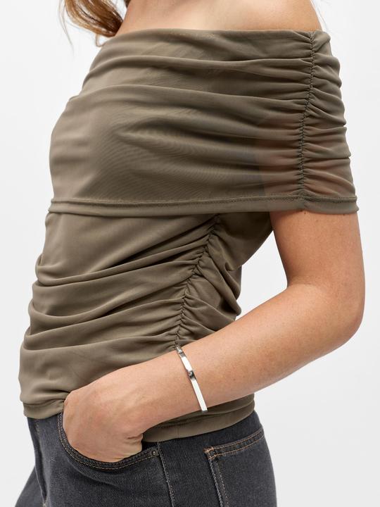 Produktbild Object Gerafftes Off Shoulder Top (XS)