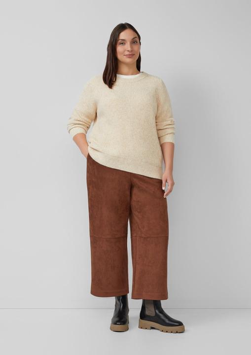 Produktbild S.Oliver Strickpullover Strickpullover aus Wollmix (46)