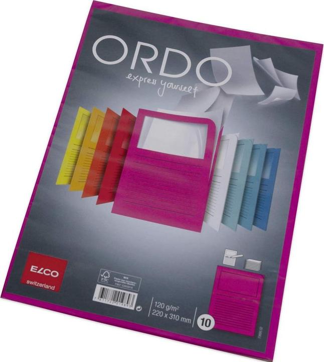 Produktbild Elco Sichthülle Ordo Classico Fuchsia, 10 Stück (A4, 10 x)